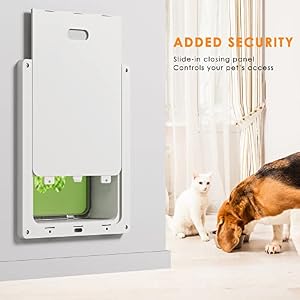 Canine Doorways for Medium Canine, Improve Thicken, for Pets As much as 44 lb, Doggy Door with Safety Cowl and Magnetic Flap for Inside and Exterior Doorways, Robust and Sturdy Canine Doorways for Medium Canine, Improve Thicken, for Pets As much as 44 lb, Doggy Door with Safety Cowl and Magnetic Flap for Inside and Exterior Doorways, Robust and Sturdy