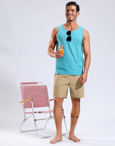Image of G Gradual Mens Swim Trunks with Compression Liner 7 inch /9'' Quick Dry Board Shorts Swimsuit Bathing Suit for Men Zipper Pockets