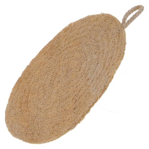 IWOWHERO Esponja de Lufa Natural para Paño Redondo Doble Capa 20 CM Lámina Antiadherente Reutilizable para Cocinar al Vapor Bollos Verduras y Pescado