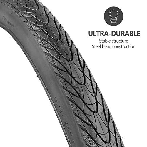 2 Pack 27.5" Eps Stab-Proof Bike Tires 27.5X1.75/47-559 Dual Compound Glue 60Tpi Plus 2 Pack 27.5" Bike Tubes 27.5X1.75/2.125 Av 32Mm Valve Compatible With 27.5 X 1.75 Bike Tire And Tubes #TOP2