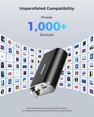 SUPERONE 104W GaN 4-in-1 Desktop Charging Station w/ 65W Fast Charging & 2 Retractable Cables (Frosted Black) $25.19 + Free Shipping w/ Prime or on... - image 7