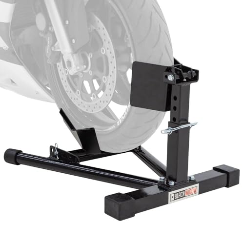 Black Widow Black Widow 2-Piece Motorcycle Wheel Chock sold by Discount Ramps Amazon
