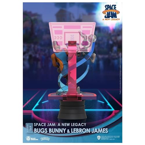 Statuette Space Jam Bugs & Lebron James idéale pour déco Geek - 3