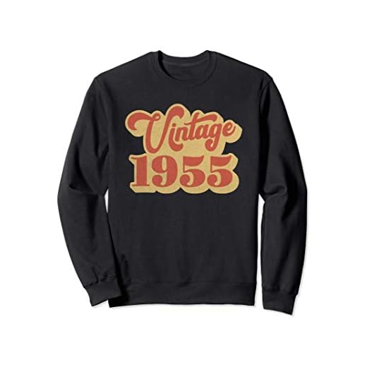 Fiesta de regalo de 65 cumpleaños vintage 1955 Sudadera