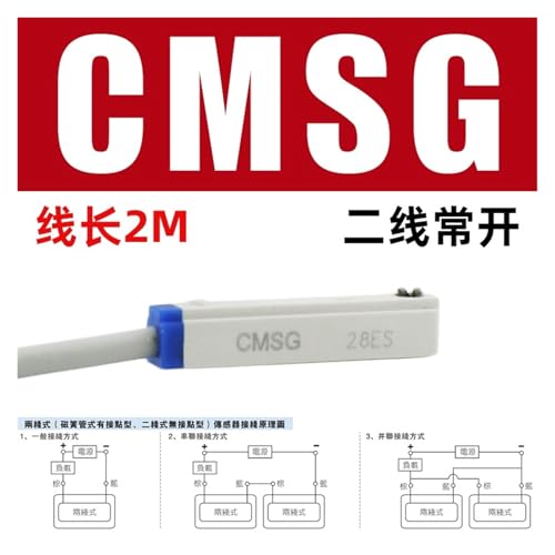 Sensor de proximidad magnético D-M9BV de alta precisión para cilindros 2