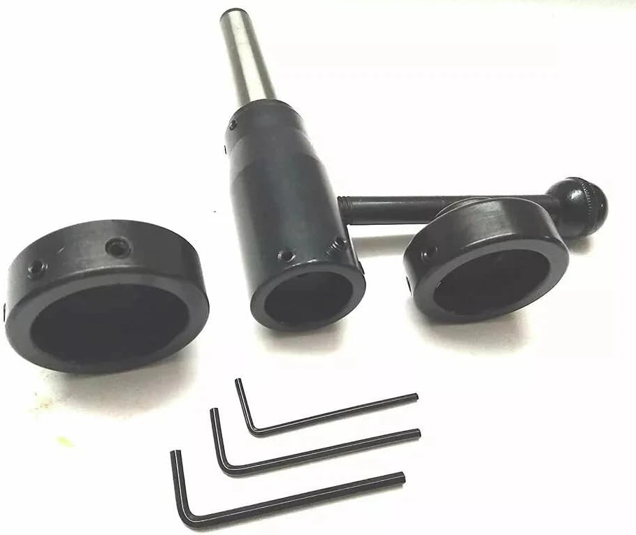 LATHE TAILSTOCK FLOATING DIE HOLDER SET MT-3 SHANK - METRIC STANDARD