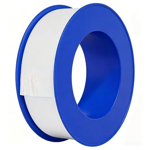 1/2 Inch x 390 Inches PTFE Plumber Tape, Thread Seal Tape for Shower Head, Plumbing Pipes Sealing (4 Pack)