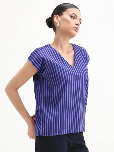 Image of RAREISM Boxy FIT Striped TOP