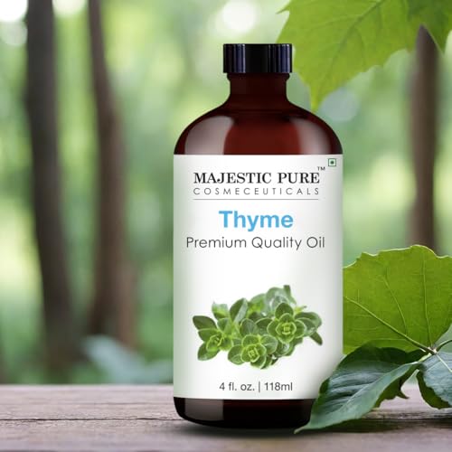 Image of Majestic Pure Thyme Essential Oil for Diffuser - 4 Fl Oz