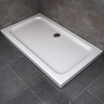 Grg Duschwanne 70x170x5 cm Rechteckig ABS Mod. Selene – Bild 5