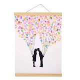 Cadre D'Affiche, Porte-Affiche MagnéTique en Bois Naturel Bricolage, Kit de Suspension de Cadre Photo, Cadre Photo pour Impression D'Art Sur Toile, DéCoration Murale(30cm)