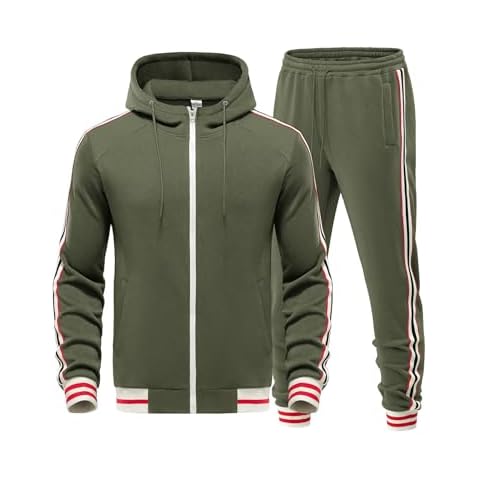 Riskrole Men's Athletic Hoodie Tracksuit Cover