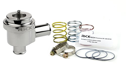 RKX 1.8T 2.7T Precision machined Diverter Valve SILVER Compatible With VW & Audi MK4, B6, B5, C5 1998-2005