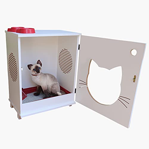 Sanitário banheiro gatos caixa de areia - Félix ChocMaster