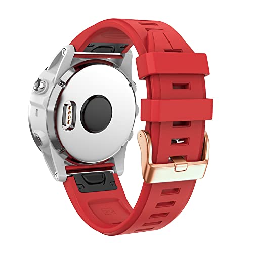 Correa de reloj 20mm Garmin Fenix para deporte natación aventura Descent Mk2S GUMMMY 5