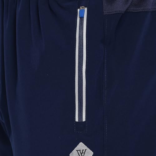 Image of Van Heusen Athleisure Men's Quick Dry Track Pants (51042 Navy S)