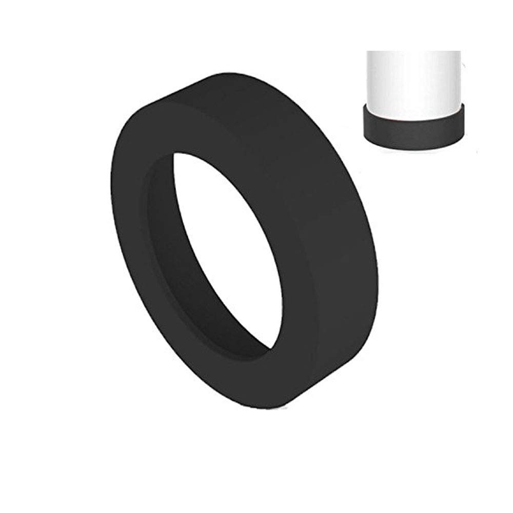 4 PCS Bottom Protective Silicone Sleeve for Flask/Mug/Water Bottle (Black Only) (65mm)