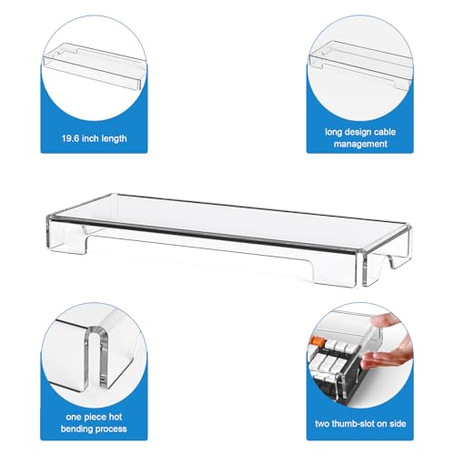 Protector de teclado acrílico WINFFOR para teclado 17" miniatura 5