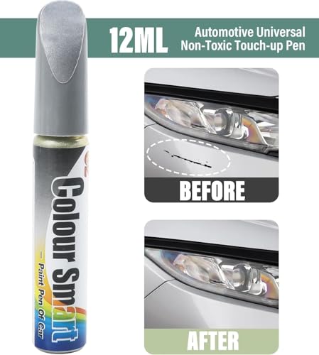 Image of Car Scratch Remover Touch Up Paint Pen Automotive Car Paint Pen Scratch Repair for Deep Scratches Special-Purpose (GREY)