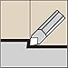 WIDIA S10BSCMCN06 LR Series 50? Miniature Tool Holder, Steel, 10mm Shank Diameter, 7mm Maximum Cut Depth, Gage Insert, CC.0602.