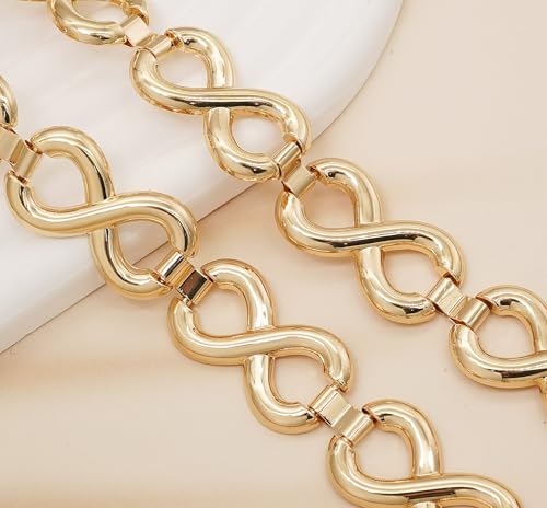 Waist Chain for Women Gold Hollow Chunky Belt for Dresses3