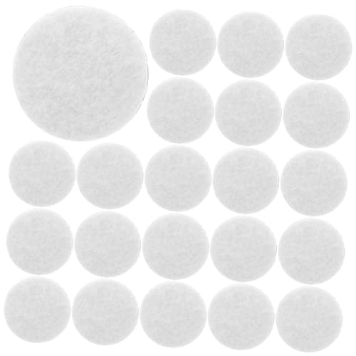Hohopeti Handmade DIY Materials 500pcs Felt Circles Stickers for Clothing Decor