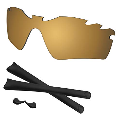 Image of Radar Path Lenses & Rubber Kits Replacement for Oakley Sunglass Polarized