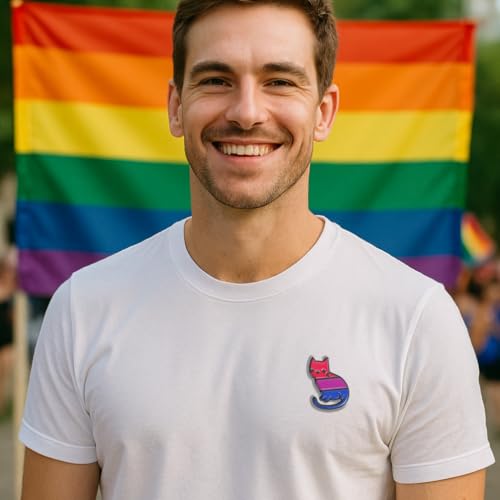 Image of 9PCS Pride Set LGBTQ Pins Rainbow Ally Pin You Are Safe With Me Pin Gay Decorations Pride Accessories Merch Lesbian Bisexual Trans