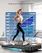 HUANUO Walking Pad, Laufband für Zuhause mit Steigung 5%, 150 kg Gewichtskapazität, 2,5 HP Laufband Schreibtisch für Zuhause und Büro, tragbares Laufbänder mit Fernbedienung & LED-Anzeige, Knieschutz