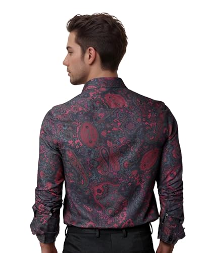 Image of Rare Rabbit Tailored Paisley Print Shirt
