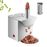 Cortadora De Longaniza, Cortadora De Verduras Comercial, 160 Piezas/Minuto, Puerto De Alimentación Grande, Para Gastronomía(Straight cut)