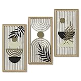 Décore facilement n’importe quelle pièce : Chambre, salon, couloir ou bureau – cet ensemble apporte équilibre, texture et personnalité. Parfait pour les intérieurs modernes, boho, minimalistes ou aux tons neutres.