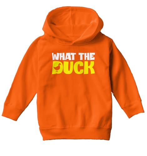 Tcombo What The Duck - Pun Quack Ducky Toddler/Youth Fleece Hoodie - Main Image