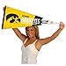 College Flags & Banners Co. Hawkeyes 2025 Women's March Basketball Madness Pennant Flag