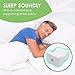 Cushy Form Knee Pillow for Side Sleepers - Large Orthopedic Wedge Leg Pillow for Sleeping and Hip & Lower Back Pain - Contour Memory Foam Cushion for Pregnancy, Washable Cover & Travel Bag, White
