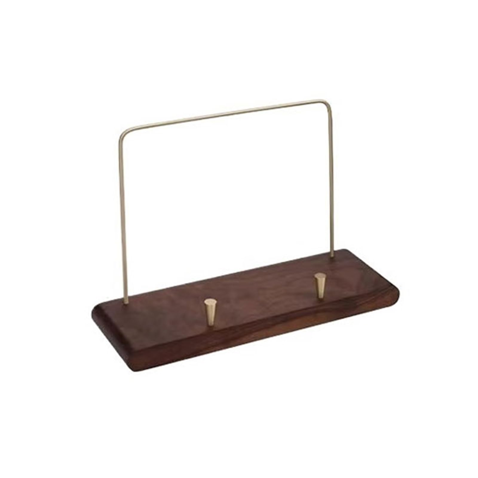 V2t9R4m7 Album Holder Desktop Small Wooden Vinyl Record Rack CD Albums Display Shelf with Brass Bracket Disc Storage Rack
