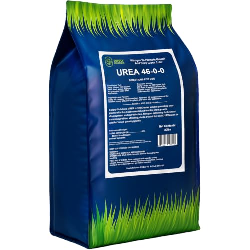 Image of Supply Solutions Urea 46-0-0 Nitrogen Fertilizer to Stimulate Lush Growth and Deep Green Color - Plant Food Plant Fertilizer for Plants Lawn Garden - Bloom Booster for Flowers, Fruits (20 Pounds)