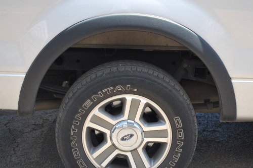 Lund Sx310S Elite Series Black Sport Style Standard Front And Rear Fender Flare - 4 Piece #TOP2