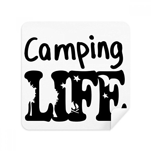 Écran de téléphone chiffon de nettoyage de vie camping anti-rayures 2Pcs