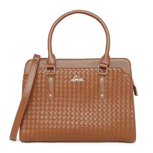 Lavie Women's 3 Compartment Satchel Handbag for Women | Satchel Bag for Work | Ladies purse | Stylish Shoulder Bag | Gift For Women
