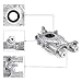 AULINK Oil Pump(Rotor L: 10mm) Fit For Subaru Forester Impreza WRX Sti 2.0L 2.5L Turbocharged EJ25 EJ205 EJ255 EJ257 EJ253 EJ25D EJ255
