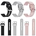 Produktbild LTDYRCT061 Uhrenarmband, Ring, verstellbar, 3 Stück, Armbänder, Uhren, Schnellverschluss, weiches Gummi, Ersatzarmband, Universalarmband, robust, strapazierfähig, für Universal-Smartwatch
