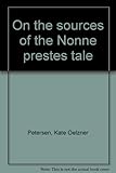 On the sources of the Nonne prestes tale