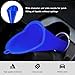 DXNQ 2 PCS Oil Funnel, Automotive Multi-Function Plastic Fuel Funnel with Long Neck, Universal Engine Oil Funnel for Filling Oils Gas Lubricants and Fluids, Car Accessories (Blue)