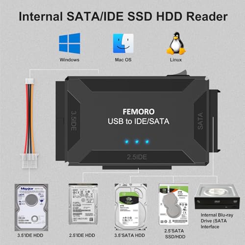 FEMORO SATA IDE to USB Reader