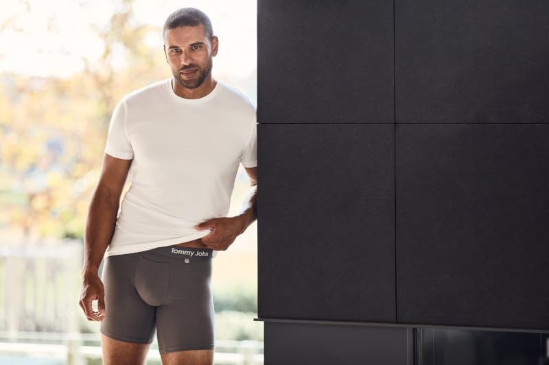 Tommy John Men's Cotton Basics Undershirt - Stay Tuck Design - Soft Slim Fit Comfortable Undershirt - Image 8