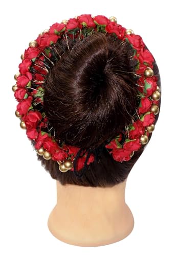 Image of Majik Bun Decoration Hair Gajra For Women And Girls Wedding, Party Hair Decoration Hair Accessories (M11)