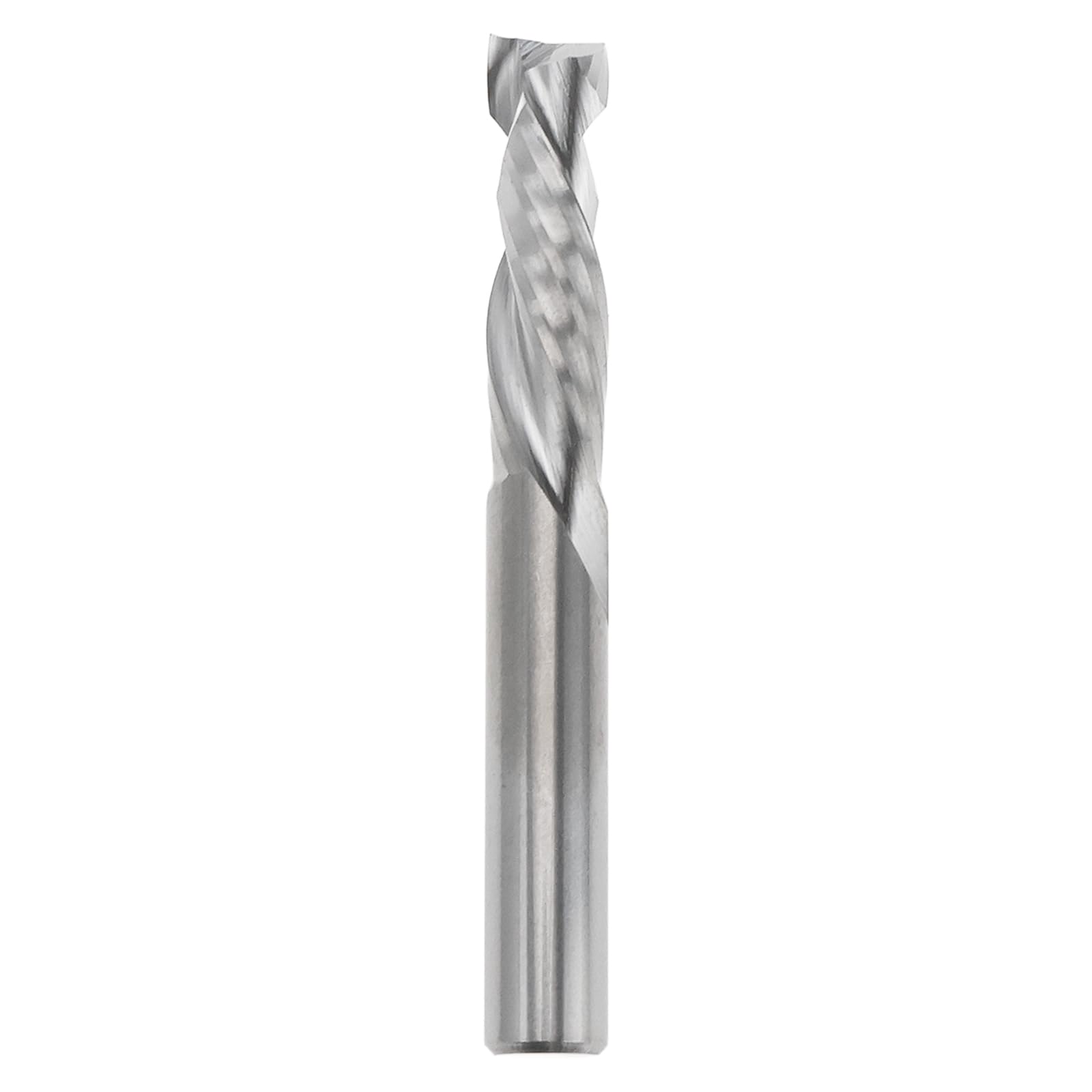 Briny River 1pc Spiral Groove Cutter 6 mm Shank 22 mm Cutting Length Two Flutes Spiral Carbide Tool for Router Wood CNC Milling Cutter