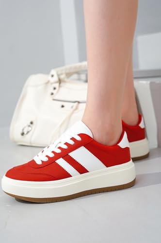 Image of Project Cloud Platform Sneakers for Women - Lightweight Memory Foam Insole Womens Sneakers - Non-Slip Fashion Sneakers for Women Footwear - Women's Fashion Platform Shoes (Nita)