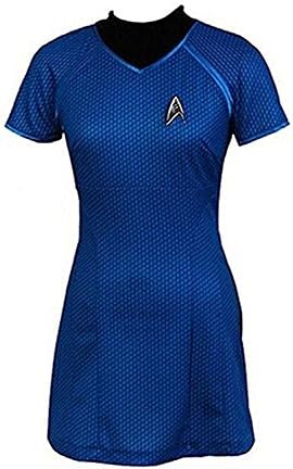 Cosparts Into Darkness Blue Dress Cosplay Costume